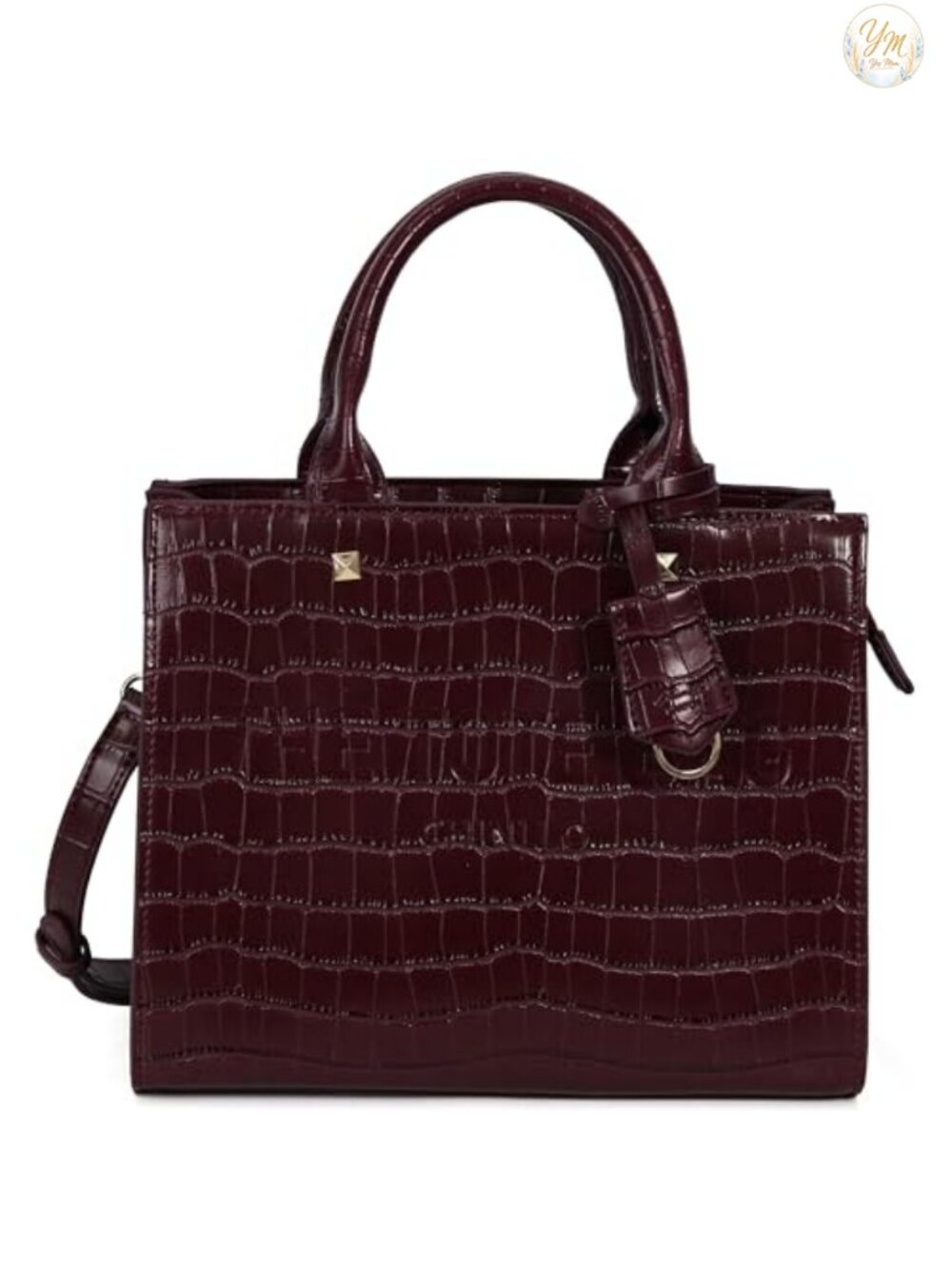Chinllo Satchel Tote Bag Top Handle Adjustable Strap Animal Print